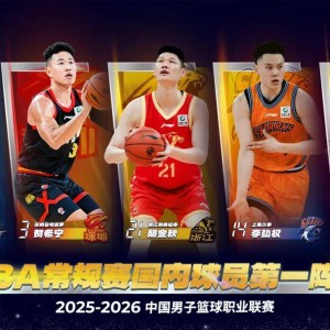 开云-25-26赛季CBA常规赛最佳阵容出炉